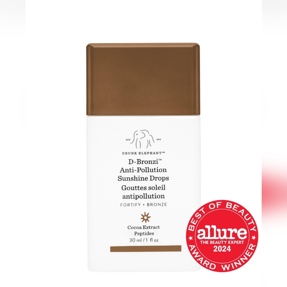 Drunk Elephant D-Bronzi Anti-Pollution Sunshine Drops with Cocoa Peptides